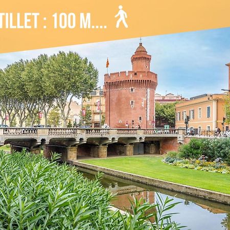Les Suites Du Castillet Perpignan Bagian luar foto